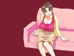 [Ochikochitei (Tadano Kushami)] Yuujin no Mama ga Onanie no Otetsudai? [Digital]