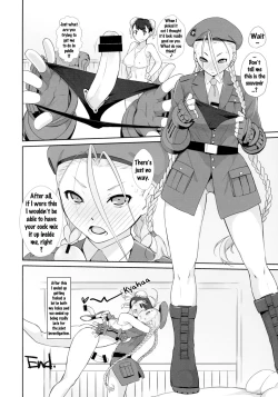 Page 26 of Cammy to Futanari Chun-Li no, Erohon.