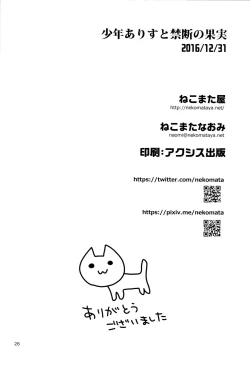 Page 25 of Shounen Arisu to Kindan no Kajitsu