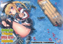 Page 1 of Graf o Sukihoudai Shichau Hon | Doing As I Please With Graf Zeppelin