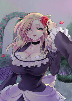 [Kouji] Bishoujo Vampire ni Bonyuu Drink Bar ni sareru Hanashi (Ge)