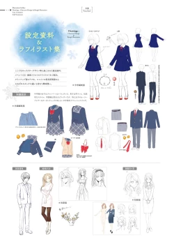 Page 110 of Giniro, Haruka Visual Fanbook