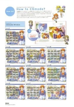 Page 10 of Tsuki wa Higashi ni Hi wa Nishi niVisual Fan Book Shokai Ban