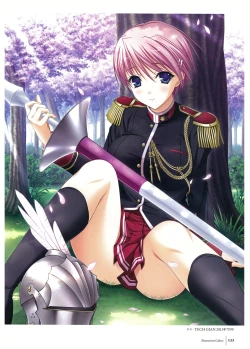 Page 135 of Walkure Romanze Visual Fan Book