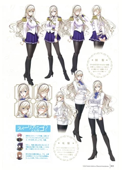 Page 15 of Walkure Romanze Visual Fan Book