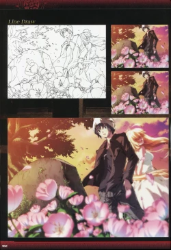 Page 104 of Dies irae Visual Fanbook - Black Book