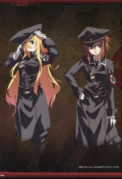 Page 152 of Dies irae Visual Fanbook - Black Book