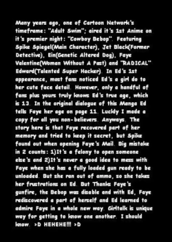 Page 1 of Cowboy Bebop Yuri