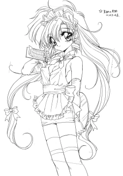 Page 30 of Ramiya Ryou Illustration Gengashuu