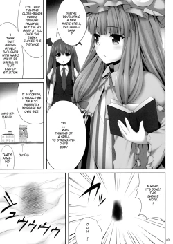 Page 2 of Kyonyuu Chara to Kashita Patchouli no Ero Hon