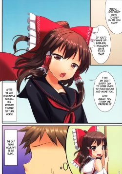 Page 3 of JK Reimu to Kyoushitsu H ~Moshi Hakurei Reimu ga, Tsundere de Hinnyuu na Osananajimi Dattara