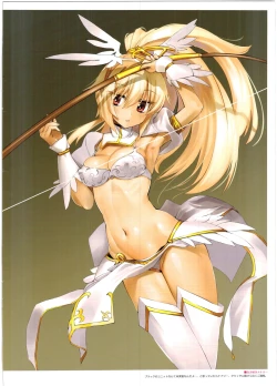 Page 4 of Sennen Sensou EnhonWar Illustration Book