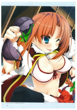 Page 16 of 戦国†恋姫 ～乙女絢爛☆戦国絵巻～ ビジュアルファンブック-2