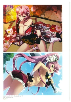 Page 76 of Hikage Eiji Illust Works