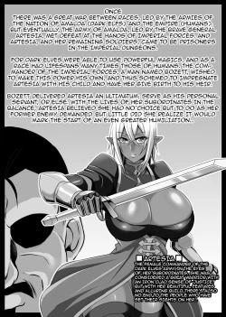 Page 2 of Onna Shougun Artesia - Dark Elf Haramase Choukyou Kiroku