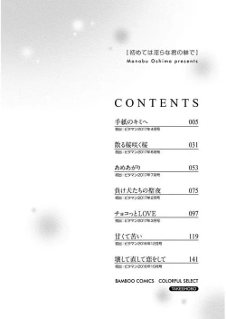 Page 4 of Hajimete wa Midara na Kimi no Karada de
