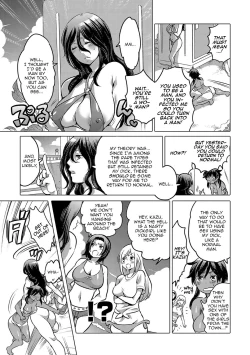 Page 9 of Noroi no Mesuka Kaigan | The Cursed, Female Transformation Beach