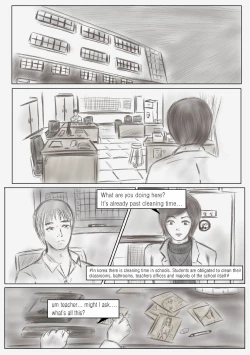 Page 3 of Litmus Vol.2 - The teacher wearing a skirt