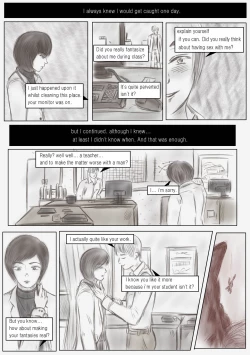 Page 4 of Litmus Vol.2 - The teacher wearing a skirt
