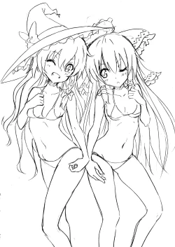 Page 8 of Reitaisai 14 Touhou tenkushou Jiki Rakugaki bon