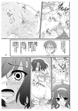 Page 22 of Suzumiya Haruhi-san no Kiken na Ai Taiken 3