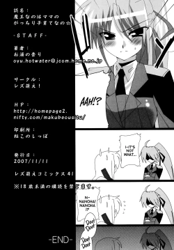 Page 17 of Maou Nanoha Mama no Gacchiri Kosodate Nano | The demon king mom Nanoha's strict child raising