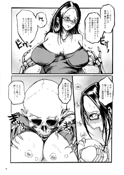 Page 9 of Shoko no Gaikotsu Heishi Chikubi ni Ireru Hone no Yubi - Another dimension skeleton fuck