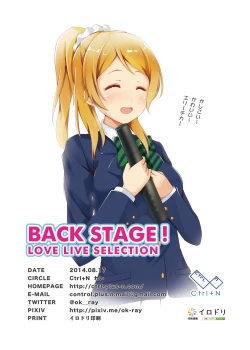 Page 15 of BACK STAGE!