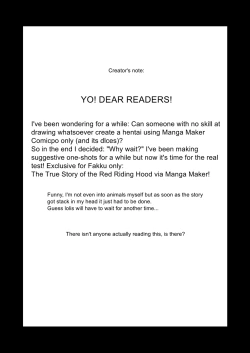 Page 1 of Red Ridden Hood - Color