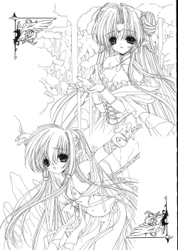 Page 55 of Ramiya Ryou Illustration Gengashuu 5
