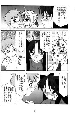 Page 21 of Fate/Luck GEAR material