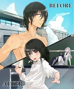 Page 57 of TSF Comic Shuu Kyuukyoku no Milk