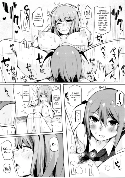 Page 8 of Koakuma ga Patchouli ni Biyaku Semen Sosoide Toriko ni Shichau Hon