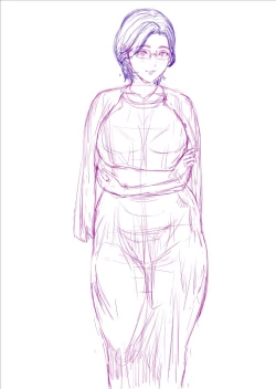 Page 2 of 近女誘惑 仮題 温泉旅行編 ラフ