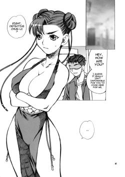 Page 6 of Yukiyanagi no Hon 18 Chun-Li Keiji no Oppai Sousa