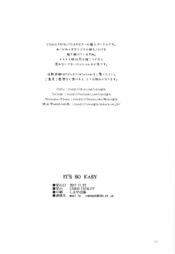 Page 25 of IT'S SO EASY