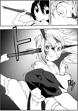 Page 34 of Sukumizu Senshi Ryona Manga 4-kan