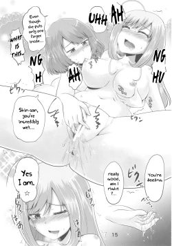 Page 14 of Kaedesan and Shuga make out covered in pee