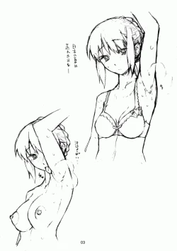Page 3 of Hitazura Fetish FATE hen