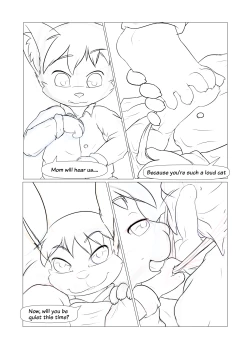 Page 4 of Hitsunekun - WIP Comic