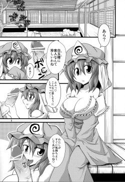 Page 4 of Yuyuko-sama ni Ijirarete Haahaa Shitai Hon