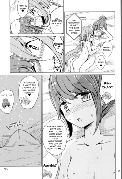 Page 24 of Sex Shinai to Derenai Tent ni Tojikomerareta NadeRin | Nade And Rin Were Trapped Inside Their Tent Unless They Had Sex