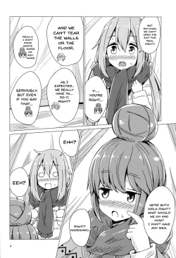 Page 3 of Sex Shinai to Derenai Tent ni Tojikomerareta NadeRin | Nade And Rin Were Trapped Inside Their Tent Unless They Had Sex