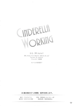 Page 17 of CINDERELLA WORKING