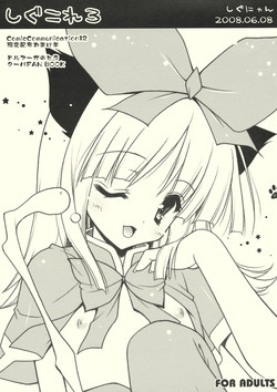 (ComiComi12) [Shigunyan (Shigunyan)] Shigukore 3 (Druaga no Tou)