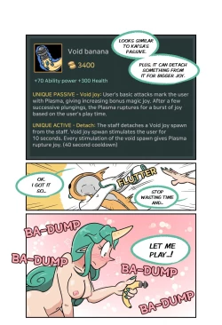 Page 7 of Soraka and the Void banana!