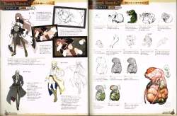 Page 21 of Evenicle 2 Settei Shiryou Rough Gashuu