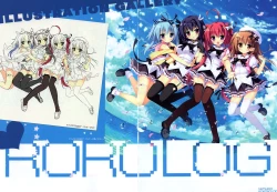 Page 12 of Natsuiro Kokoro Log Official Artbook