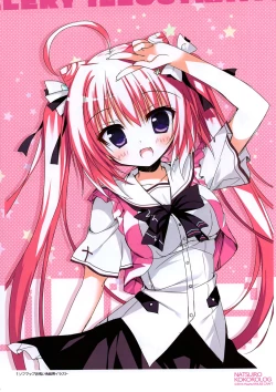 Page 28 of Natsuiro Kokoro Log Official Artbook