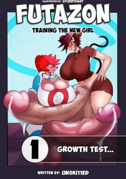 Page 1 of Futazon: Training The New Girl | Ch.1 Growth Test|